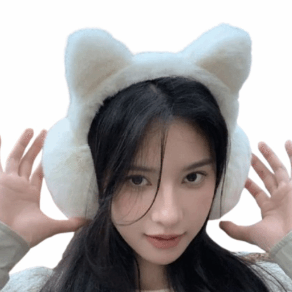 Earmuffs Foldable - Lichtgewicht opvouwbare kattenoorbeschermers Dikker winddicht Warme