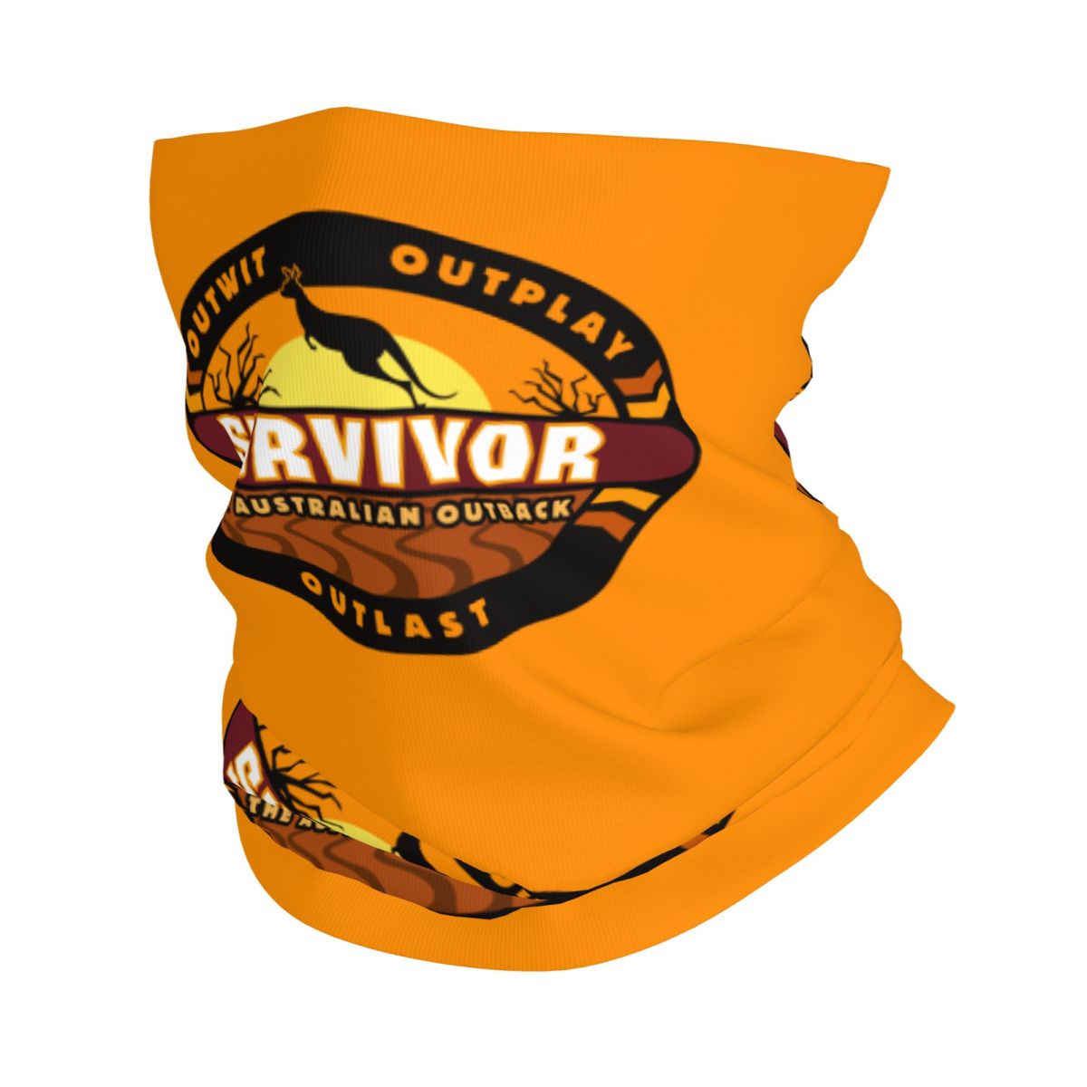 Neck Gaiter Fleece - Adventure Game TV Show Survivor Bandana