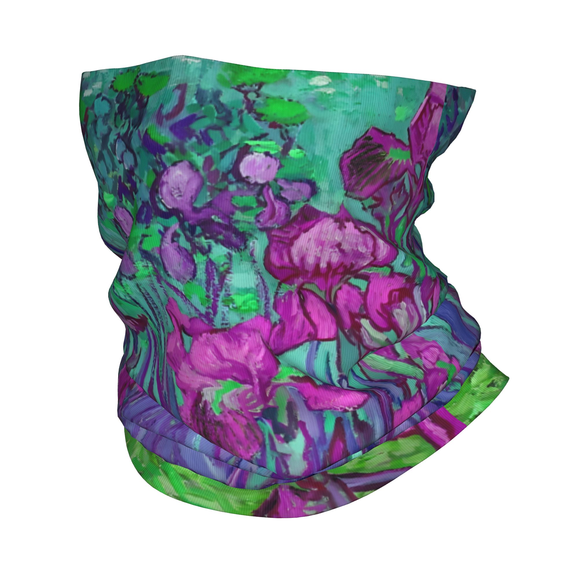 Neck Gaiter Fleece - Aangepaste Vincent Van Gogh Winter hoofdband
