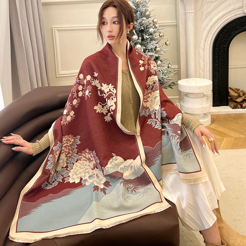 Cashmere Pashmina Wrap - Mode Winter Nieuwe Warme Kasjmier Sjaal