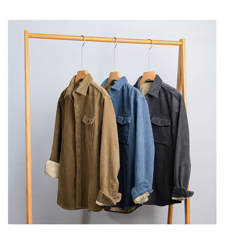 Corduroy overhemdjack voor her - Flannel Shirt Lined recensie en prijs