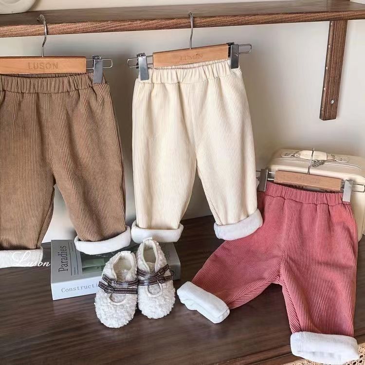 Herfst Winter Kinderkleding Fl - Corduroy Pant Warm recensie en prijs