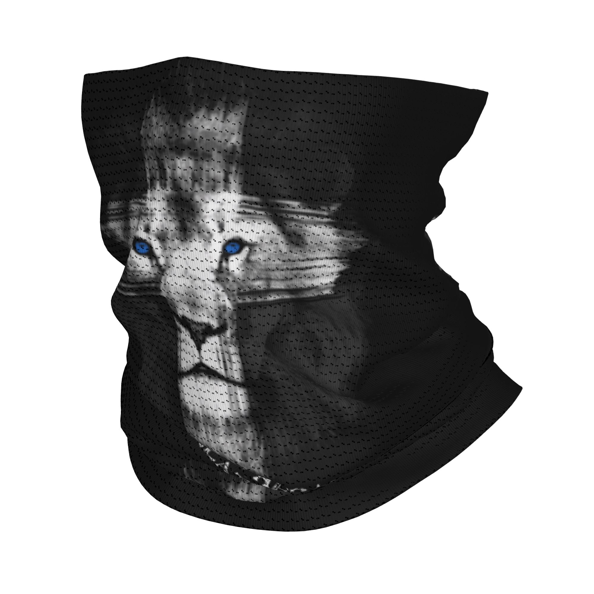 Aangepaste coole leeuw van Jud - Neck Gaiter Fleece recensie en prijs