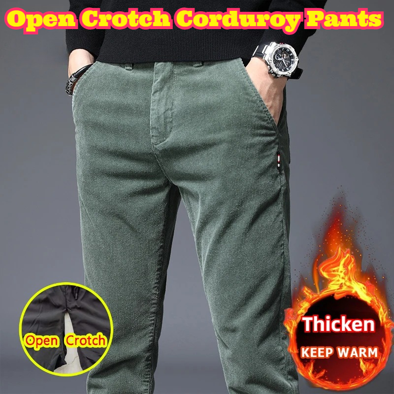 Open kruis heren herfst winter - Corduroy Pant Warm recensie en prijs