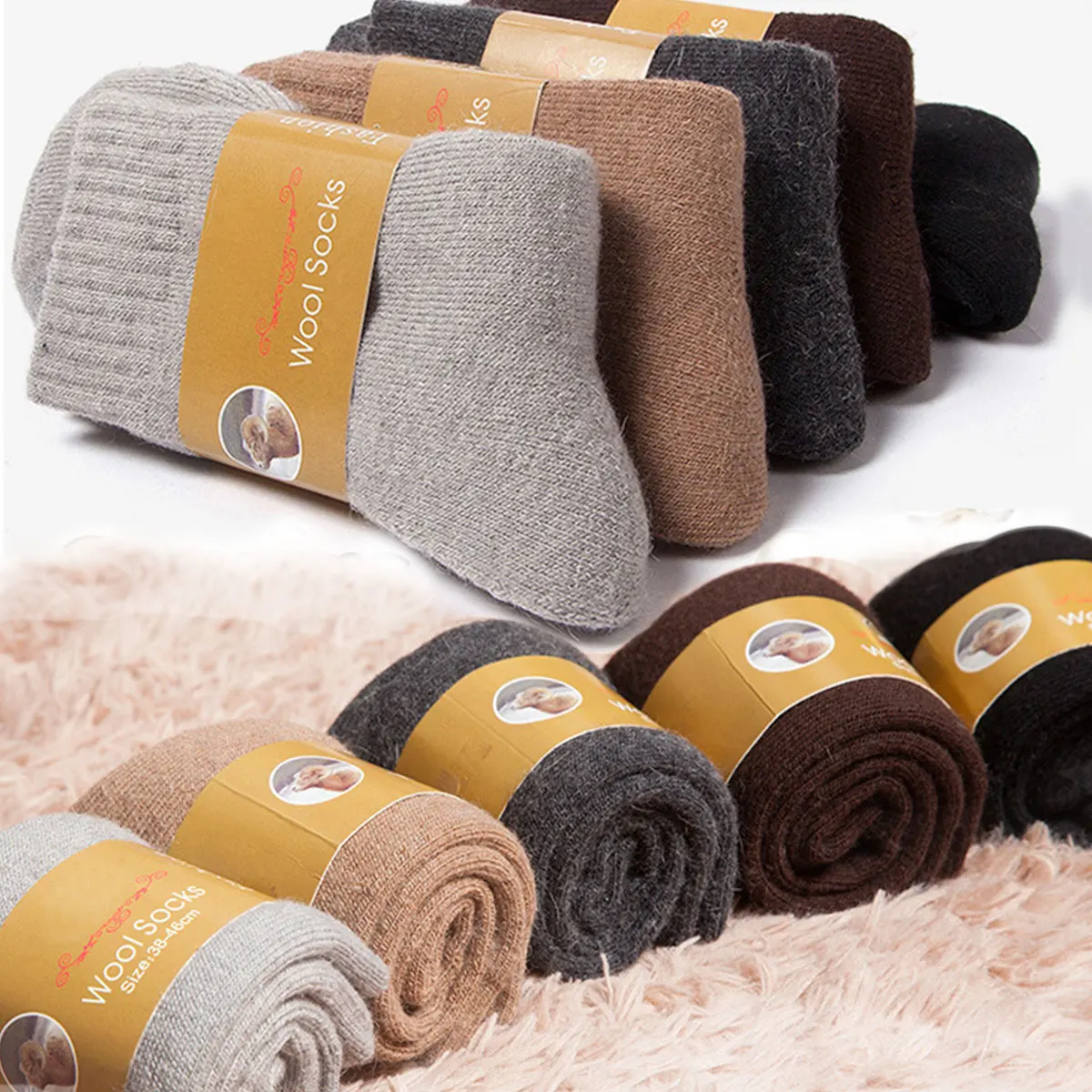 2 paar warme wintersokken here - Thermal Sock Wool recensie en prijs