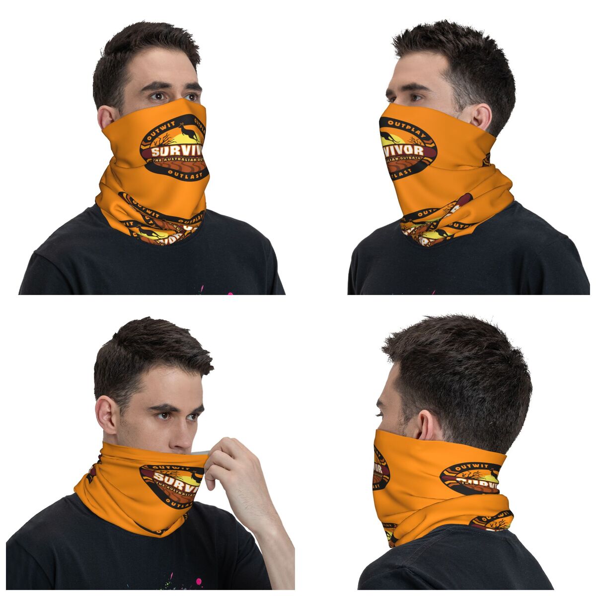 Adventure Game TV Show Survivo - Neck Gaiter Fleece recensie en prijs