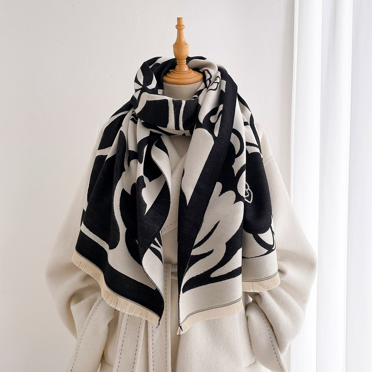 Luxe sjaal hijab pashmina shaw - Cashmere Pashmina Wrap recensie en prijs