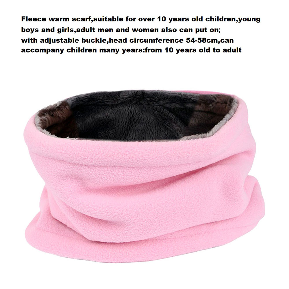 Winter warme pluche fleece mei - Neck Gaiter Fleece recensie en prijs