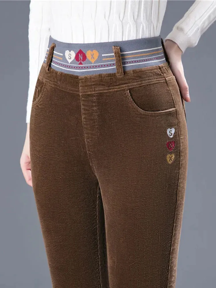 Winter Dikker Pluche Gevoerde  - Corduroy Pant Warm recensie en prijs