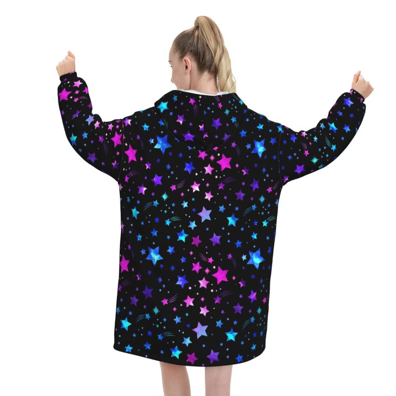 Space Galaxy Constellation Zod - Sherpa Hoodie Fleece recensie en prijs